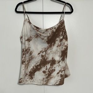 She and sky cowl neck tank